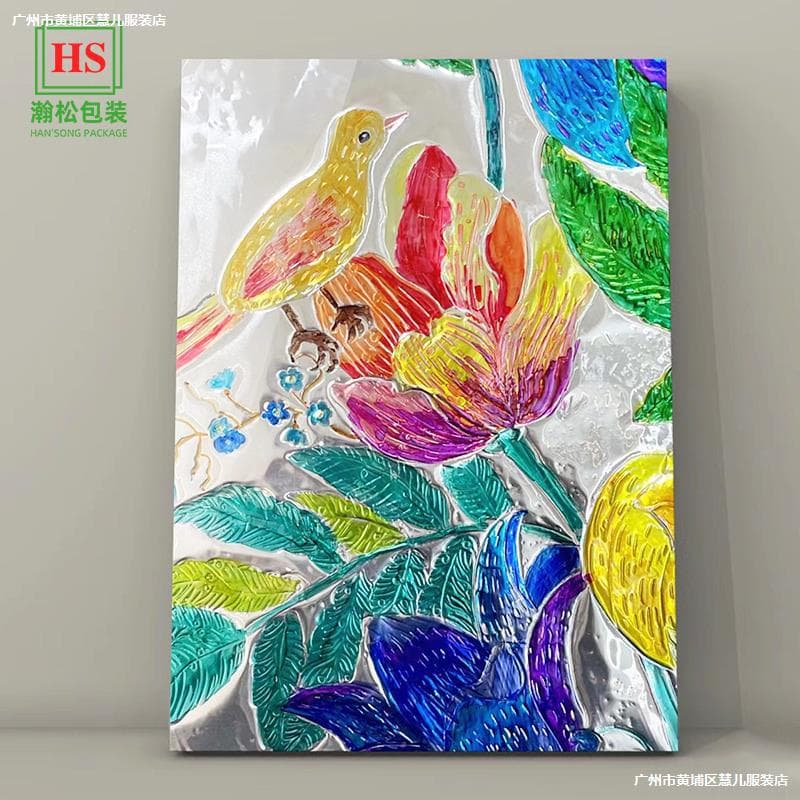 70-micron thickened gold and silver foil for carving, drawing, art, embossed craft materials