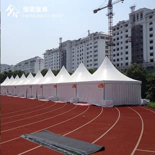 Outdoor Pagoda Tent Event Tent European Style Spire Tent Factory Supply Nationwide On-Site Installation Available