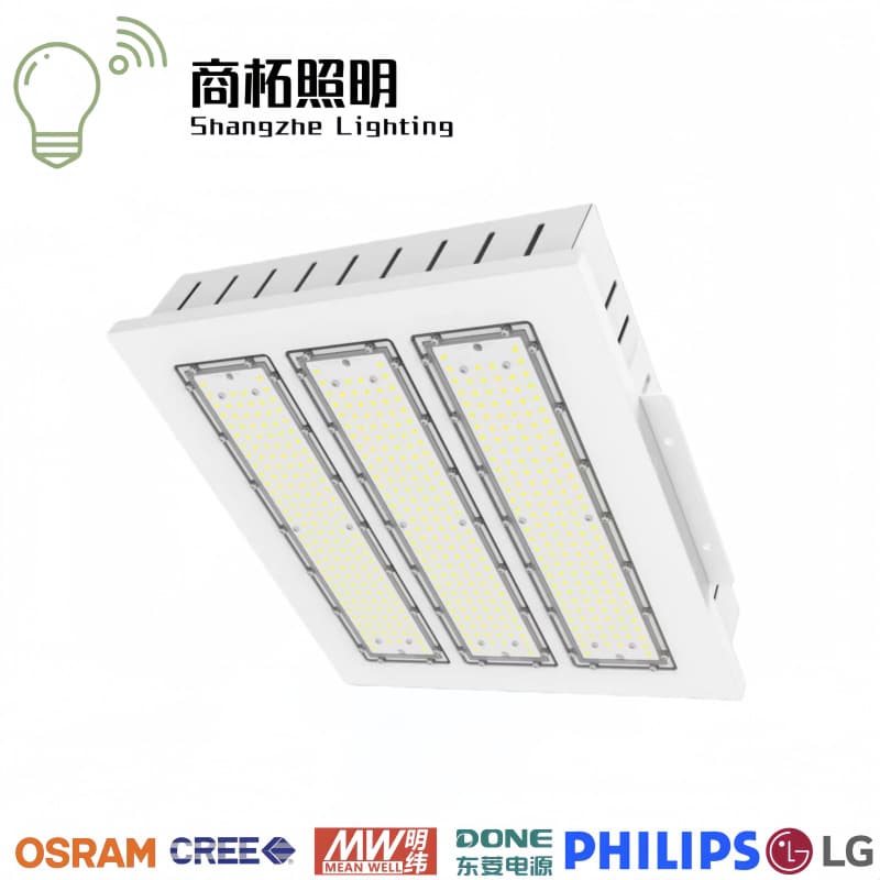 Surface-mounted gas station roof explosion-proof gas station light, recessed gas station light, 200W high-power emergency explosion-proof light