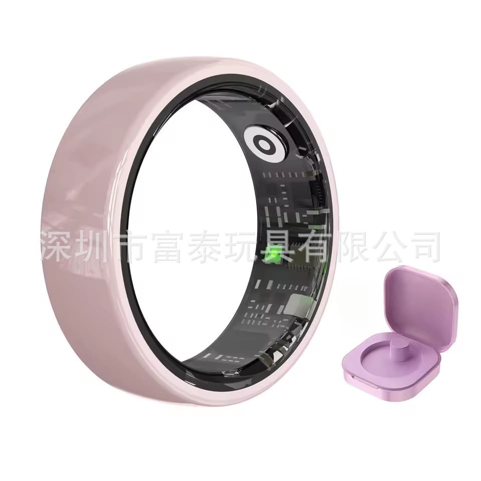 Smart Ring - Heart Rate Sleep Health Monitoring Tracker, Ceramic Smart Ring