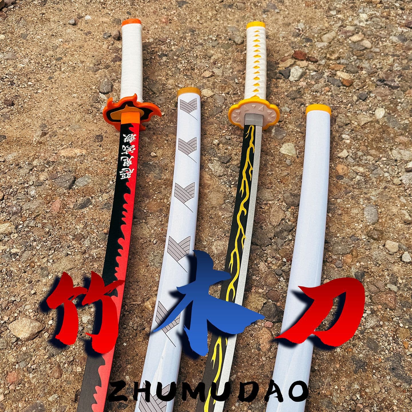 Demon Slayer Blade Nichirin Knife Kamado Tanjiro two-dimensional sword samurai toy knife prop knife bamboo wooden knife with sheath