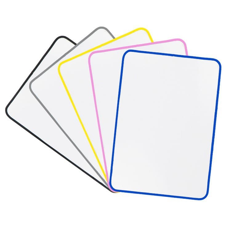 A4 Kids Double-Sided Erasable Small Whiteboard Writing Board Office Blackboard Teaching Message Note Drawing Board Magnetic Erasable