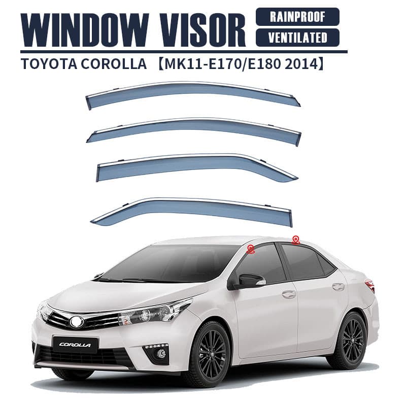 Compatible with Toyota Corolla Sedan Corolla Axio Levin Window Visor