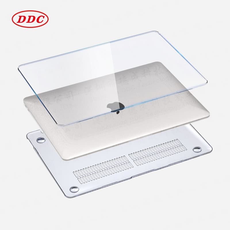MacBook Air case, crystal clear, suitable for Apple laptop protective cover, outer shell