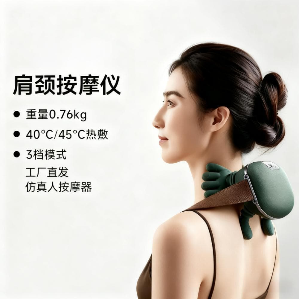 Cross-border best-selling Elephant Art Anti-human Hand Shoulder and Neck Massager, Neck Massager, Trapezius Muscle Neck Massager