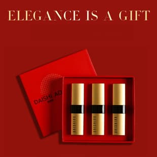 Cross-border Hot Selling Daishiao 3-Piece Lipstick Set Matte Velvet Waterproof Brightening Lipstick Tomato Red