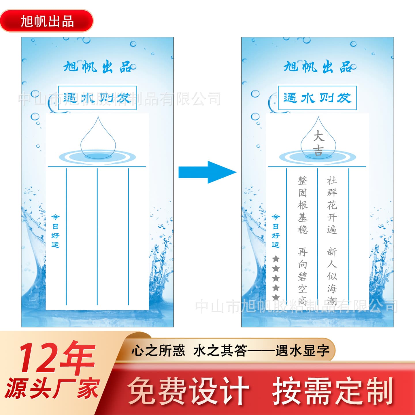 Custom Water Detection Card for Graphics Cards, Water-Sensitive Card with Clear and Fast Display