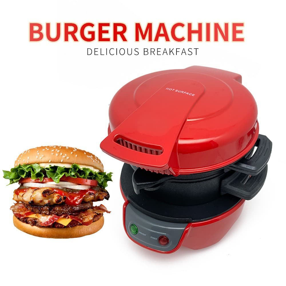 Cross-border 110V Burger Maker Sandwich Maker Home Breakfast Machine Egg Toaster Bread Maker Hot Selling