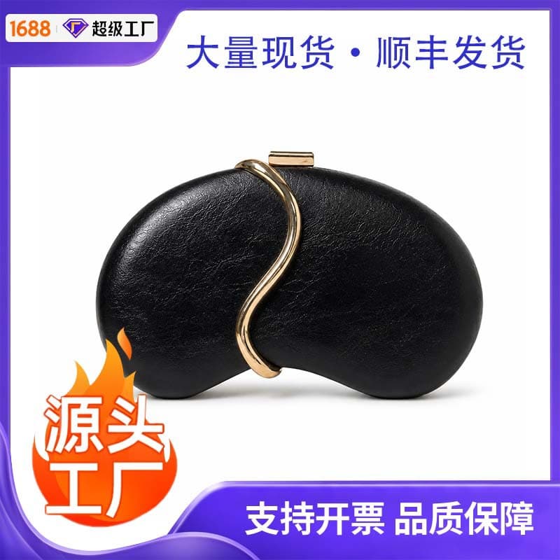 Summer foreign trade cross-border direct sales PU clutch bag with fashionable crossbody shoulder shoulder European and American dinner bag