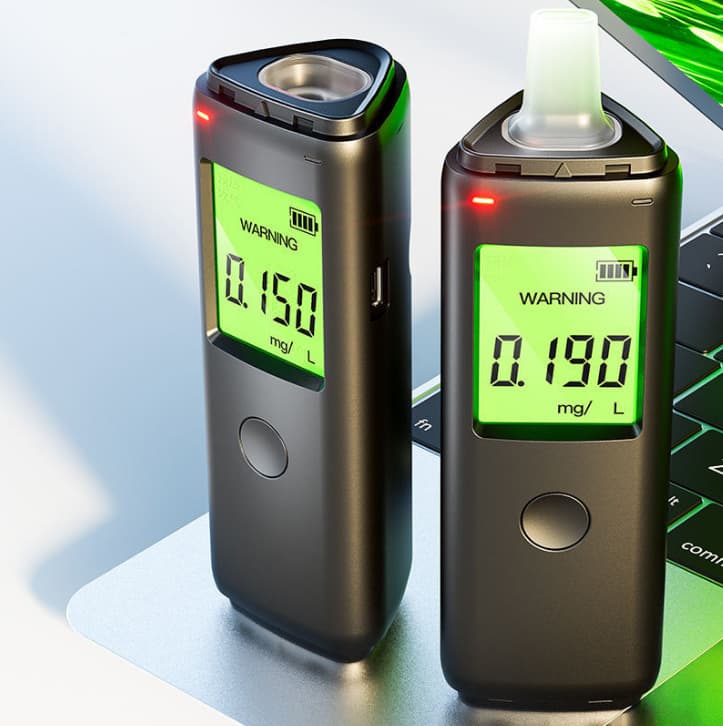 USB High-Definition Display Alcohol Tester Breathalyzer Dedicated Alcohol Meter for Home Use with High Precision