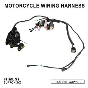 Complete Wiring Harness for SUR-RON S/X Motorcycle Modification Accessories QF Qulong Light Bee