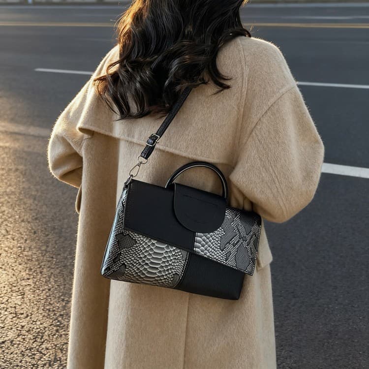 2026 Women's Bags Handbags Crocodile Pattern Crossbody Bags New Banquet Handbags Fashionable and Versatile Women's Clutch Shoulder Bags