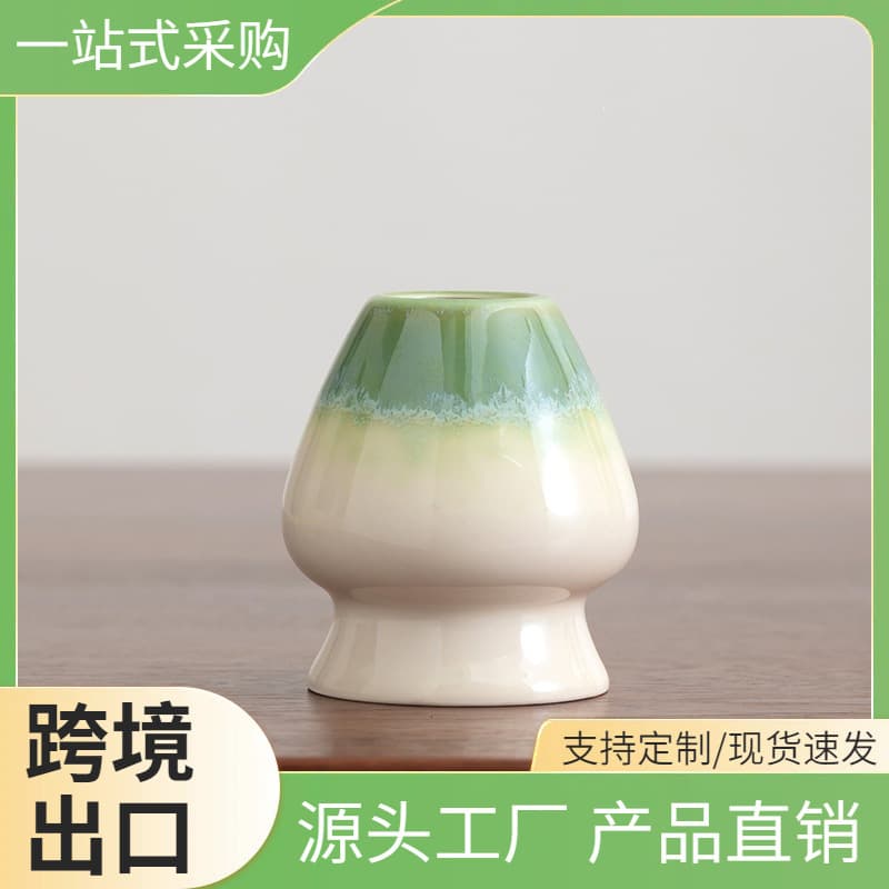 Japanese ceramic matcha tea making tool accessoriesceramic matcha tea