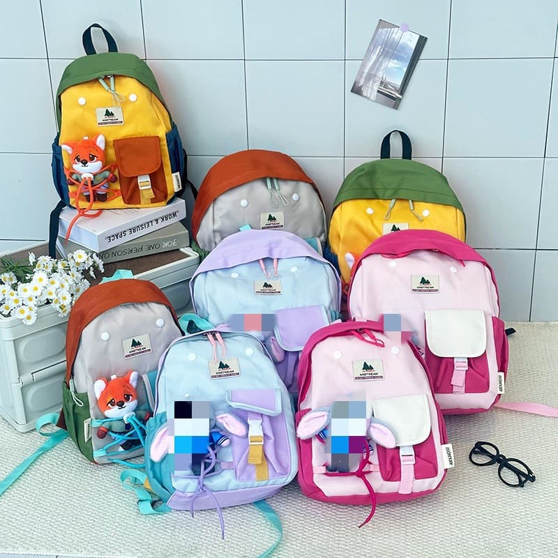Kindergarten cute children's schoolbag 2026 new 3-5 year old baby lightweight backpack boy and girl travel backpack