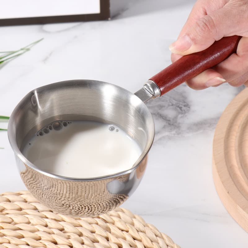 Popular Mini Oil-Splashing Pot, 304 Stainless Steel Kitchenware, for Heating and Hot Oil, Mini Chili Oil Pot