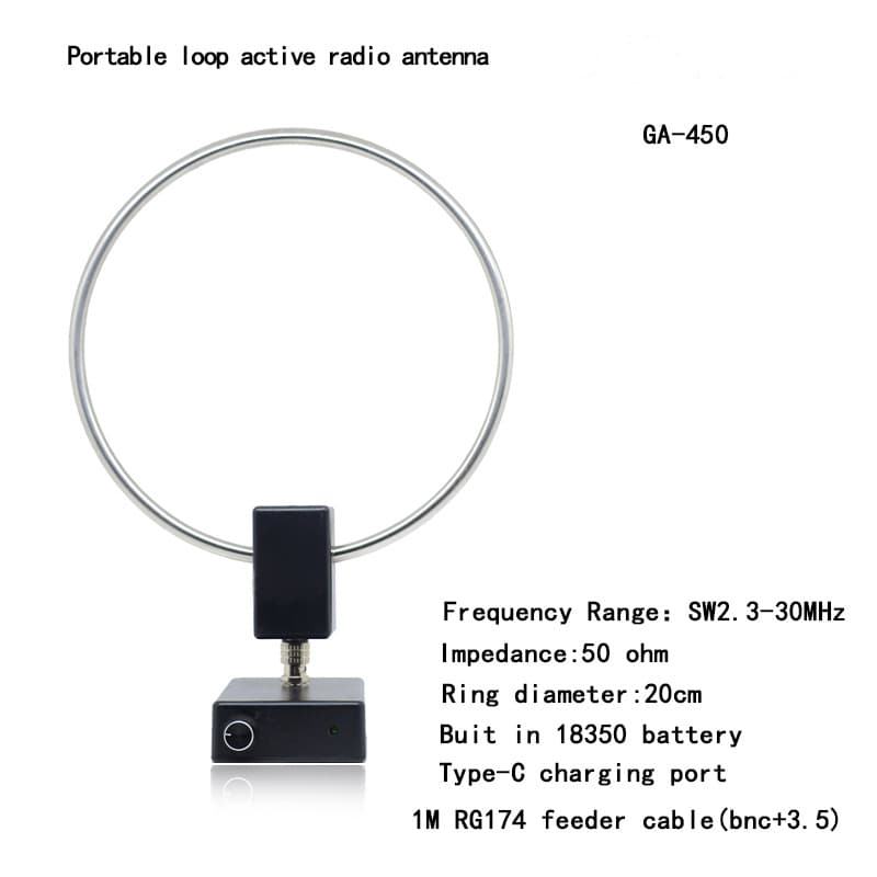 Radio Shortwave Antenna GA450, Shortwave Tuning Antenna for VOA Radios