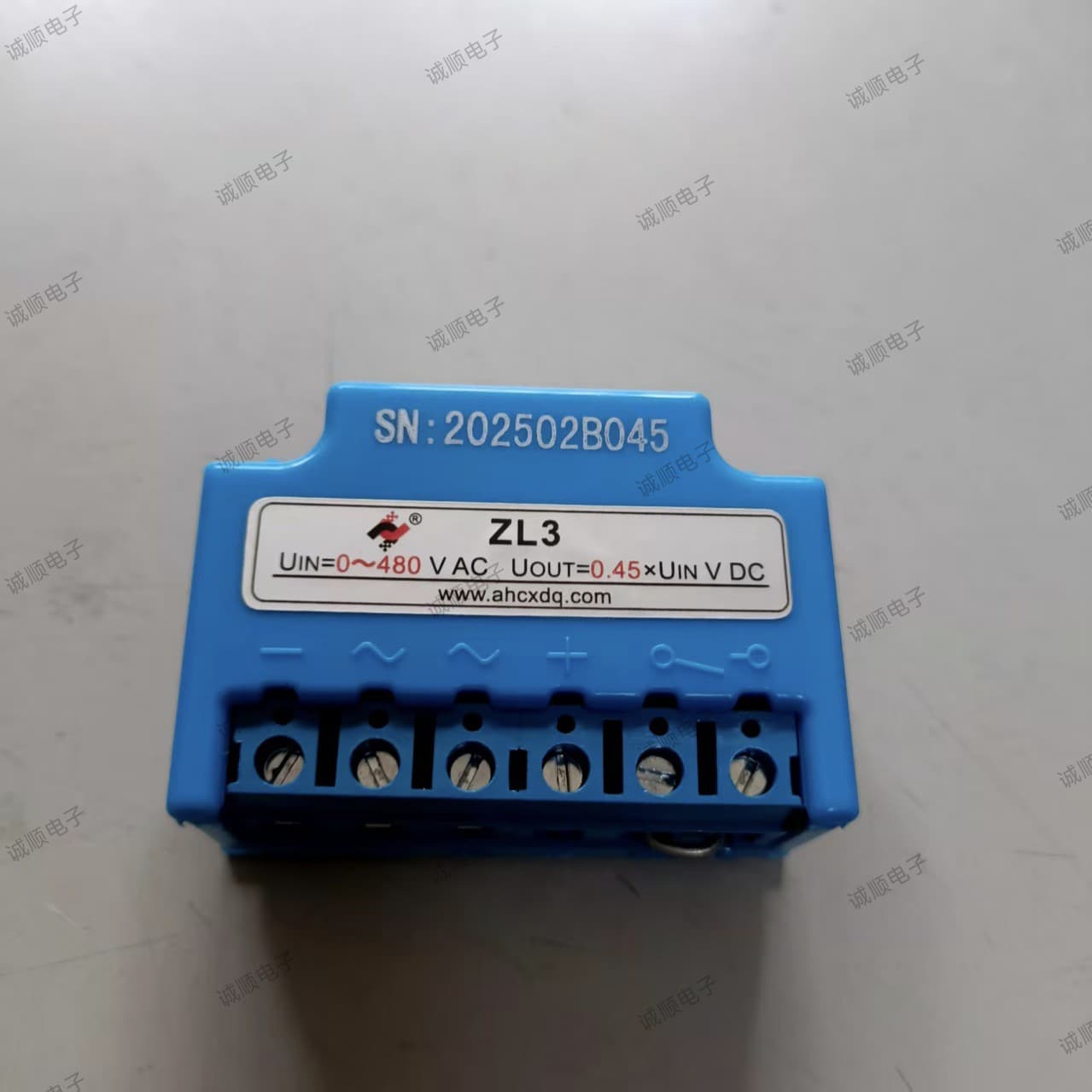 ZL3 Brake Rectifier 0-480V×0.45