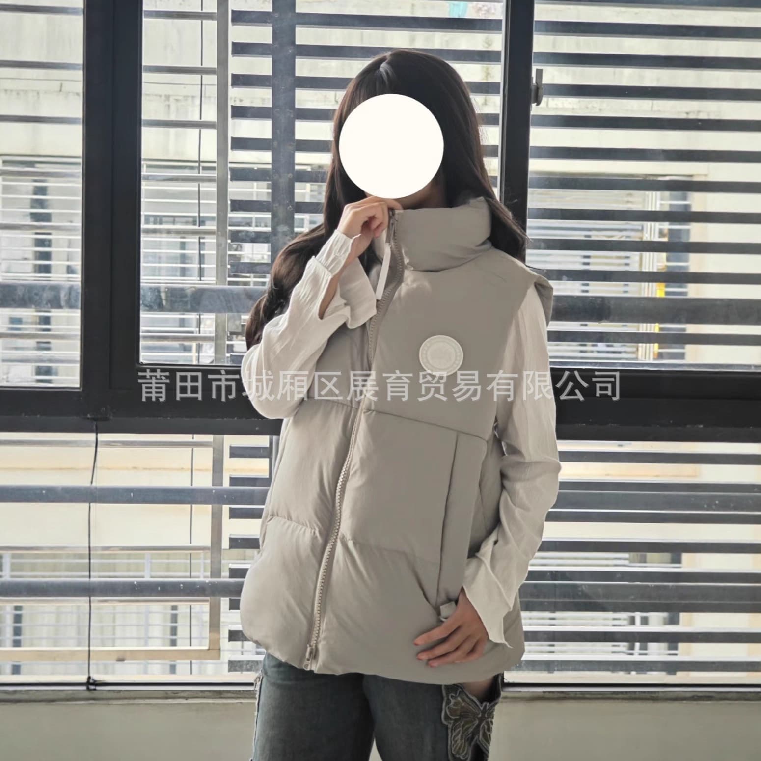 High Version Canada Goose White Label Pastels Capsule Collection Men and Women Zhao Lusi Same Style Down Vest