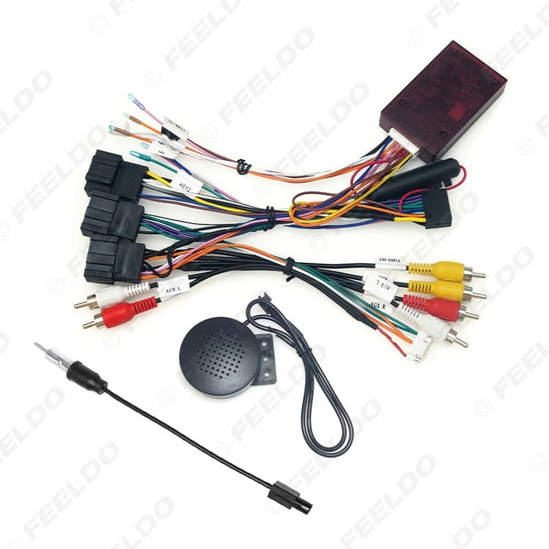Compatible with Chevrolet Tahoe/Suburban/GMC Yukon/Sierra Navigation Power Cable Protocol Box