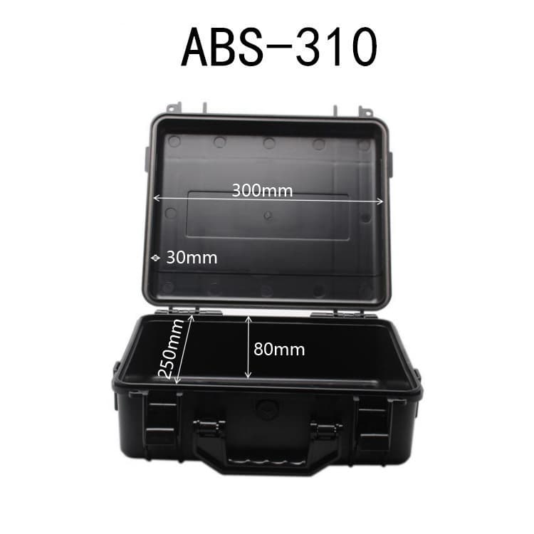 PP ABS Portable Waterproof Plastic Tool Box Car Auto Parts Hardware Protective Safety Storage Plastic Case
