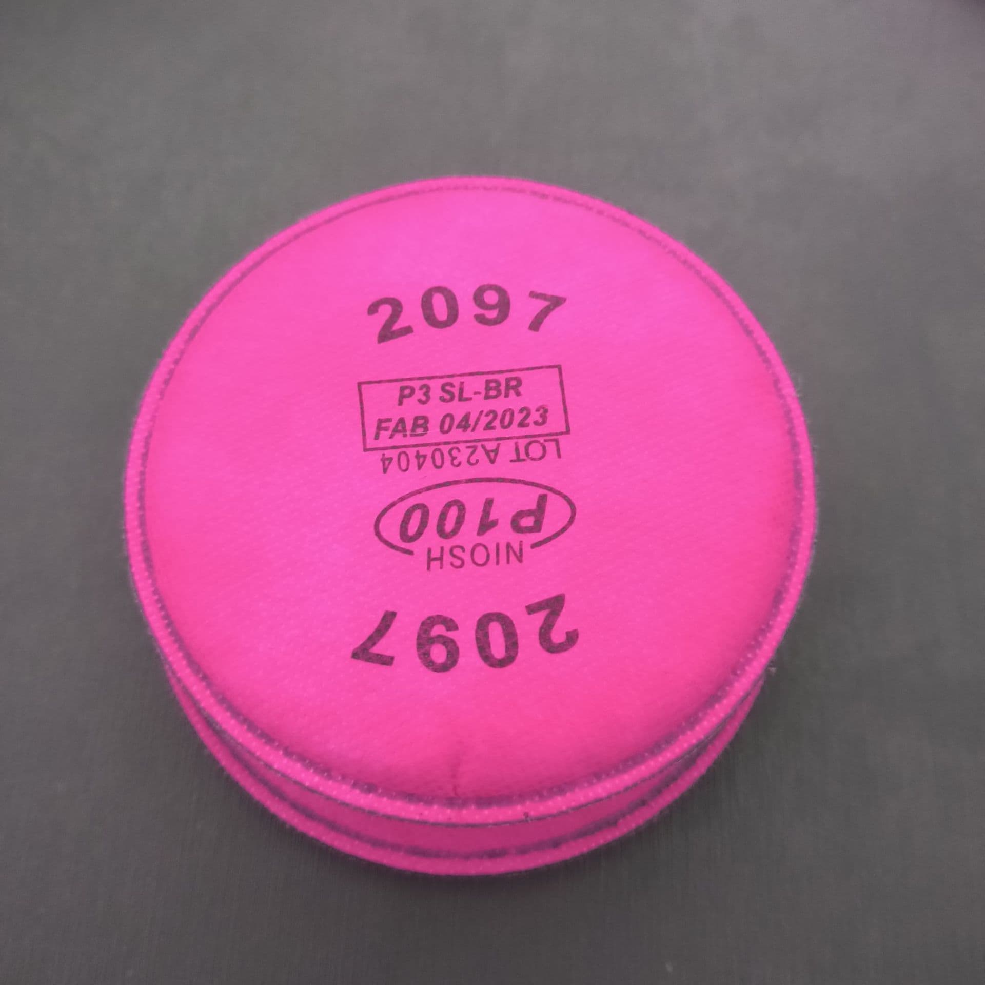 2097 Filter Cotton for Organic Vapors Particulate Matter Dust Industrial Odor Removal Anti-toxin Dust Mask Filter Cotton