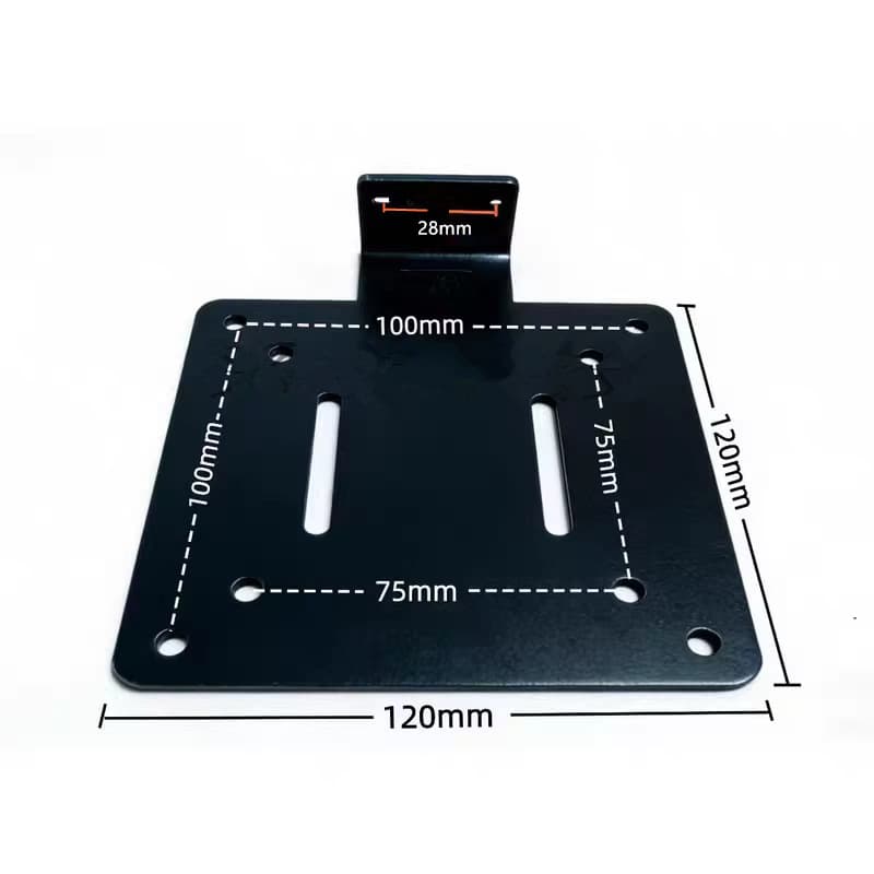All-metal VESA adapter board, portable monitor to gimbal bracket connection board, Redmi robot arm external adapter