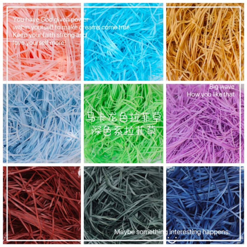 Wedding supplies creative 1 wedding candy box raffia gift bag shredded paper birthday gift filler