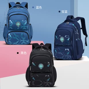 New primary school backpack, Korean style casual children's bag for grades 1-3, side refrigerator style student backpack