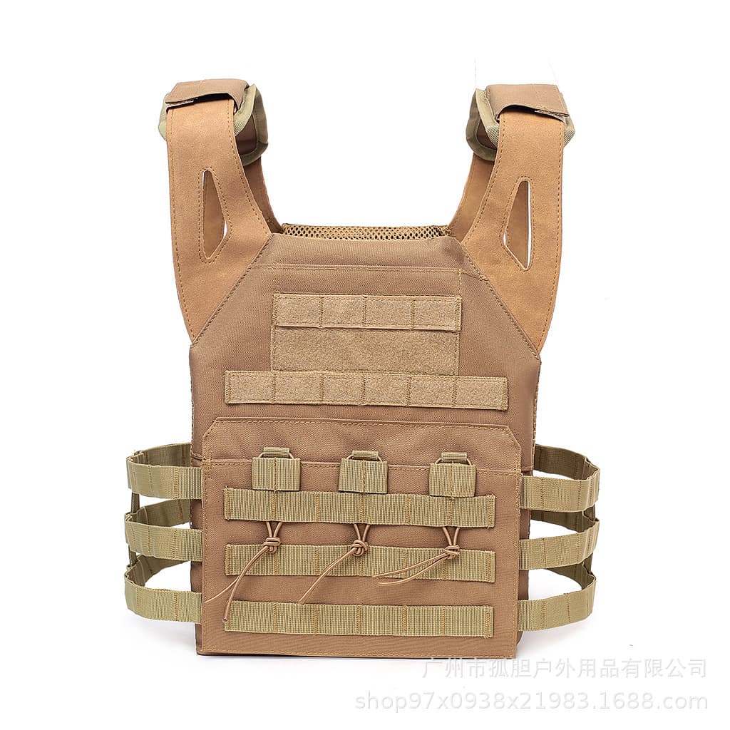 Multi-functional MOLLE Tactical Vest Quick Release Quick Access Real CS Vest Military Outdoor Commute Protective Gear