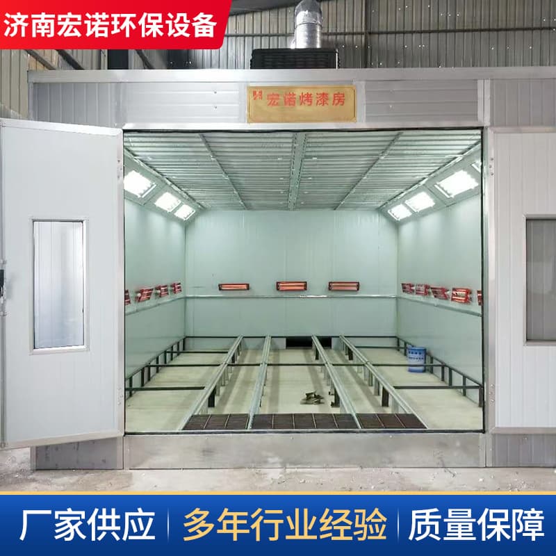 Source factory exportable eco-friendly automotive spray paint booth electric heating paint drying gas industrial oven drying room