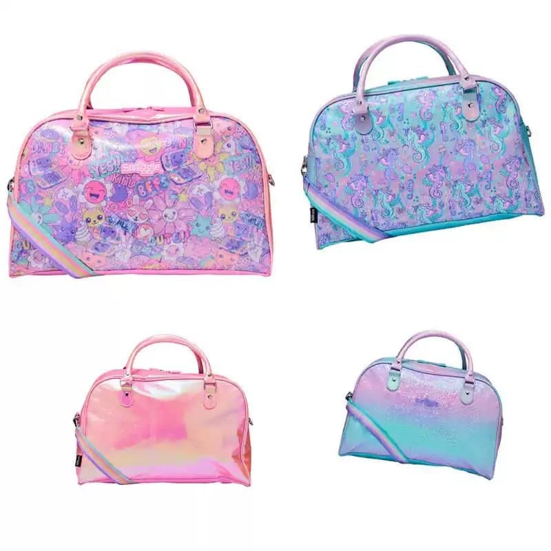 Australia Smiggle Travel Large Bag, Kids' Large Luggage Bag, Outdoor Casual Bag for Primary and Secondary School Students, Crossbody Bag