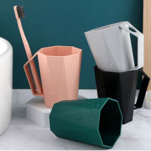 Spot Brushing and Gargling Cup High Appearance Student Dormitory Washing Cup Couple Simple Home Creative Combination Set