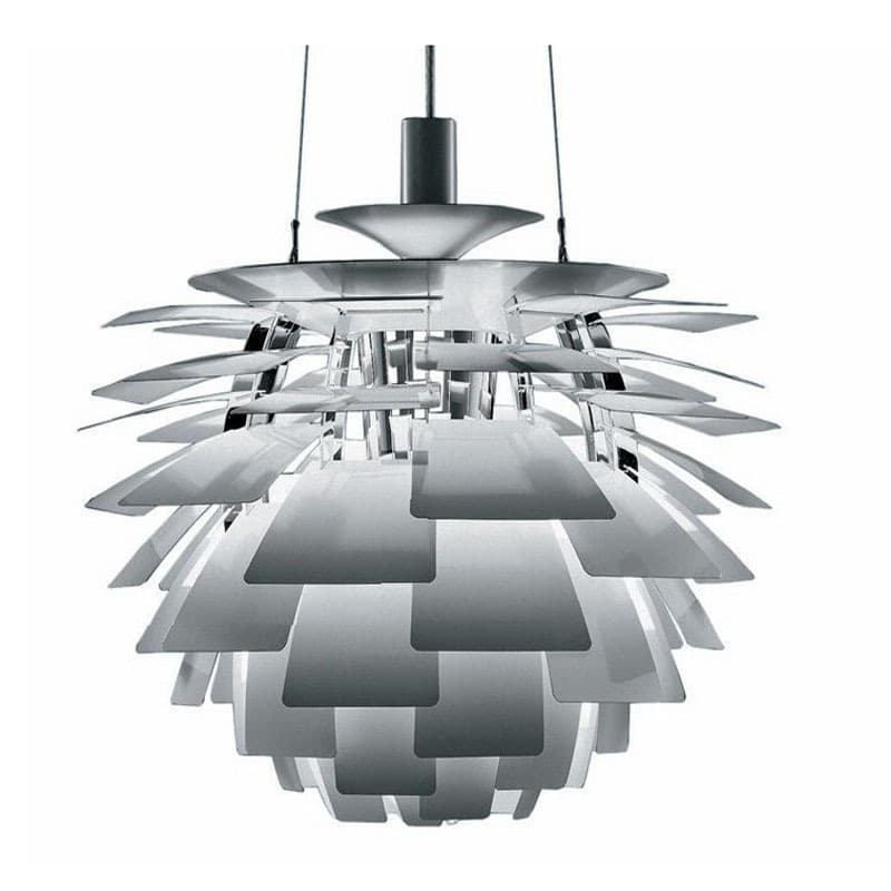 Post-modern Minimalist Leaf Pinecone Pendant Lamp Suitable For Living Room Dining Room Bar Nordic Creative Aluminum Material