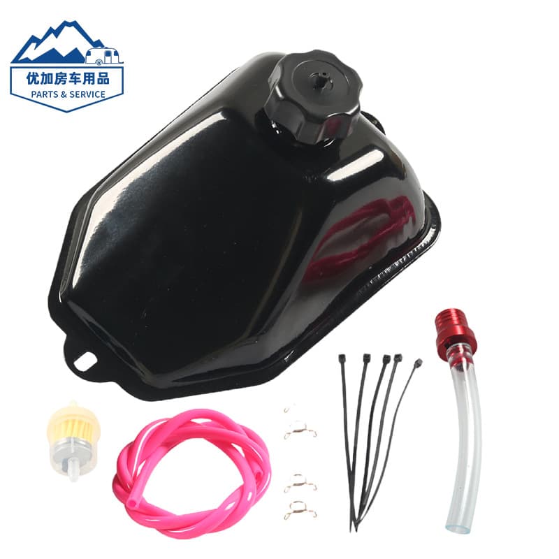 Cross-border Small Bull Fuel Tank Accessories Oil Can Kit with Filter Oil Pipe for ATV Motorcycle Sand Bike 50CC