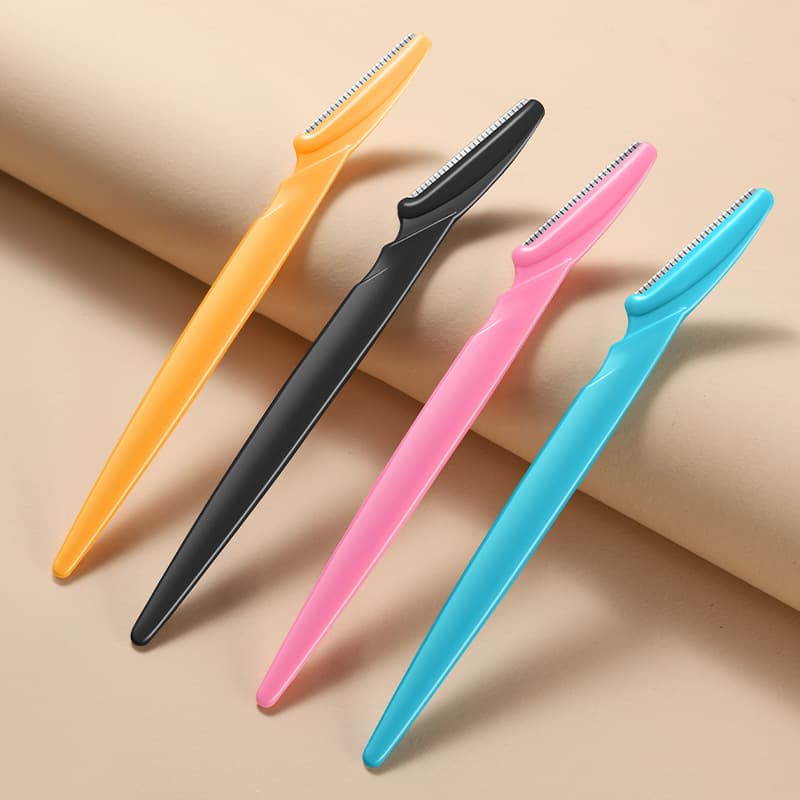 Factory wholesale eyebrow razors, sharp razors, eyebrow trimmers, eyebrow shaping tools.