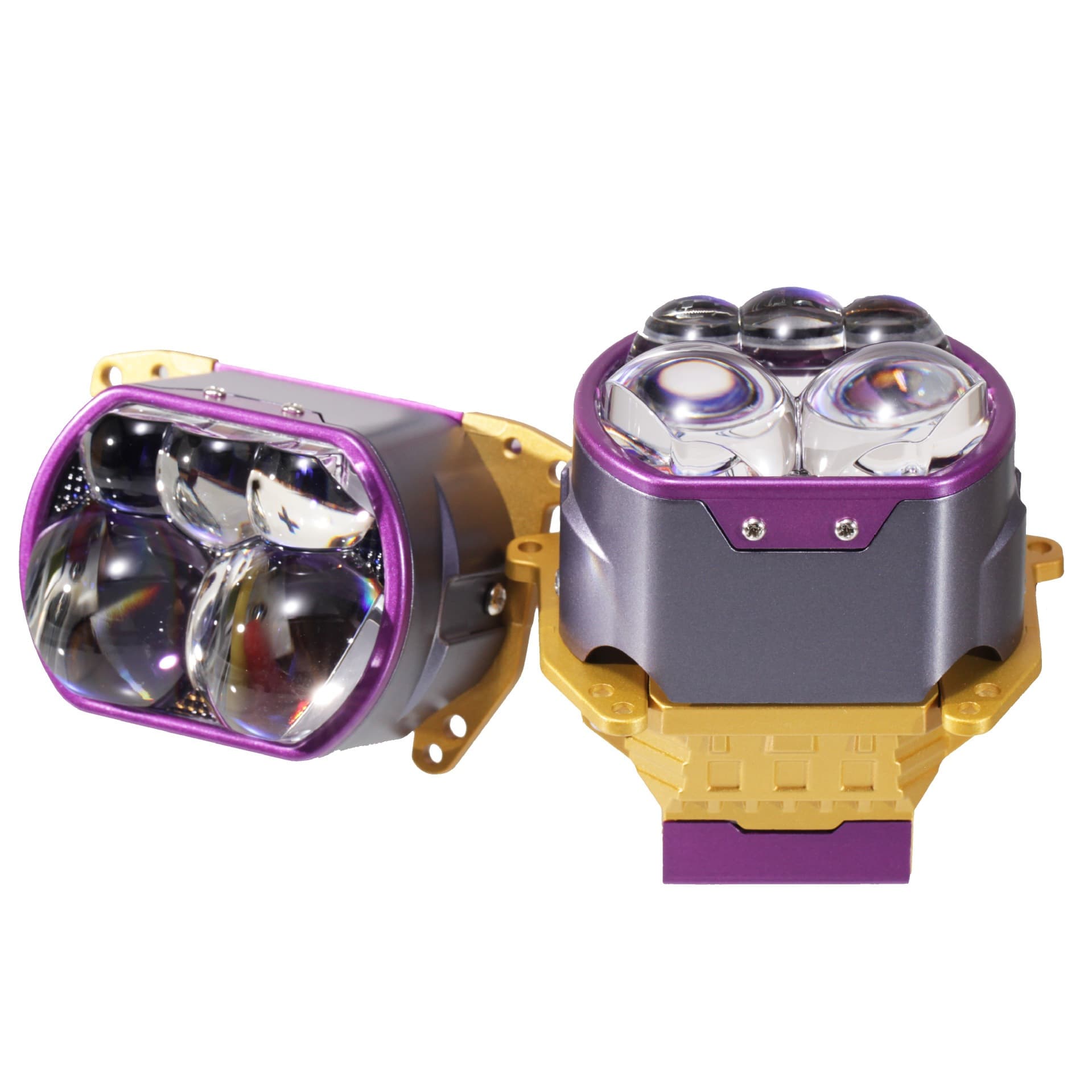2026 Hot-Selling Car Spotlight AY05 Five-Lens Headlight with Five Focused Beams, High Quality Ultra-Bright Vehicle Light