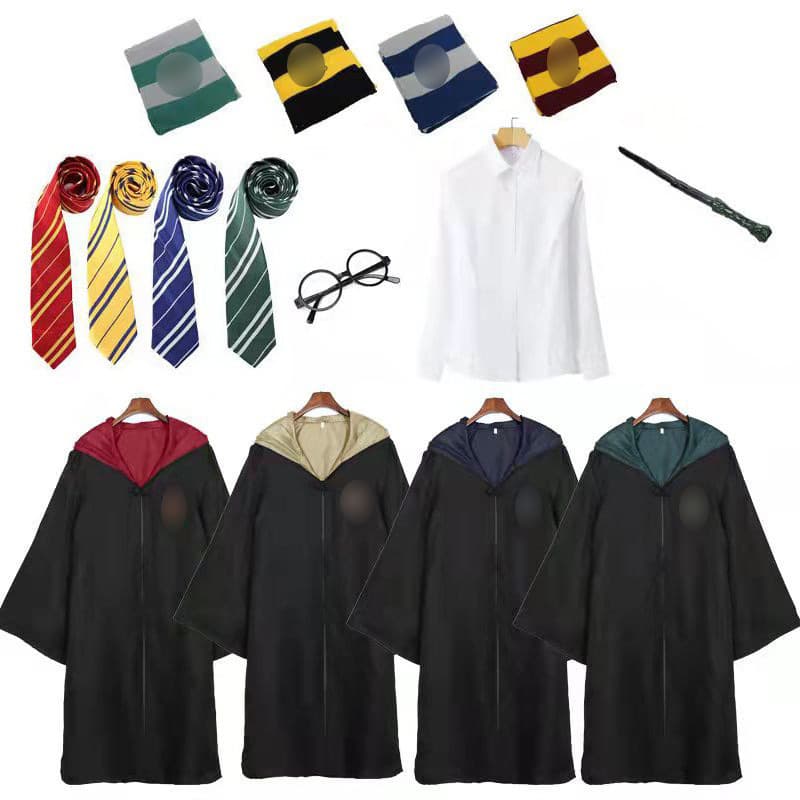 harry potter costume magic robe adult children halloween cosplay cape cape cos performance costume