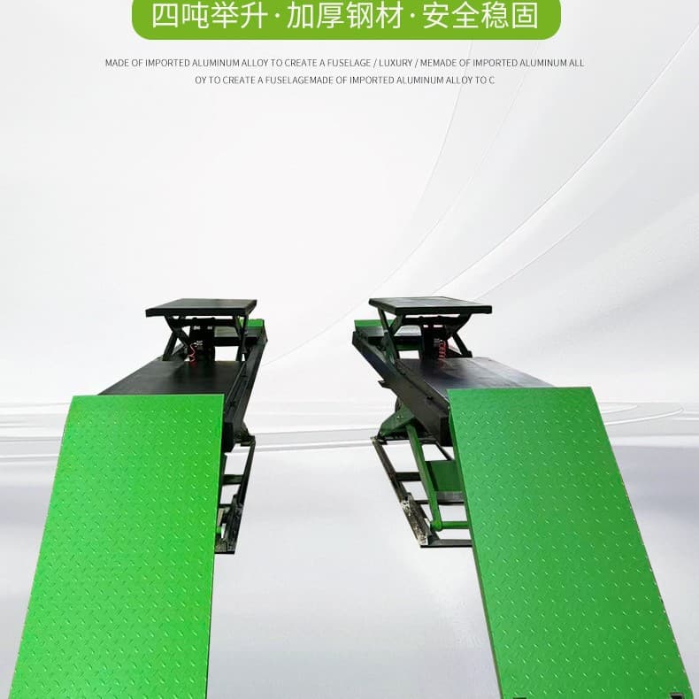 Manufacturer Wholesale Car 4T 5T 6T Ultra-Thin Large Scissor Lift Platform Positioning Maintenance Equipment Quality Guaranteed