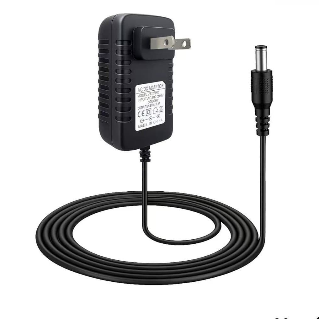 27V Power Cord Charger P3 Adapter for PRETTYCARE W100 W300 Cordless Vacuum Cleaner