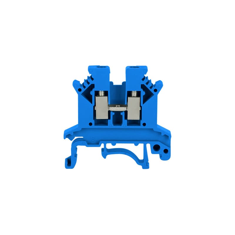 UK2.5B Rail-Mounted Terminal Block 3N 5N 6N 10N Double-Layer Voltage Current Fuse Ground Terminal Strip