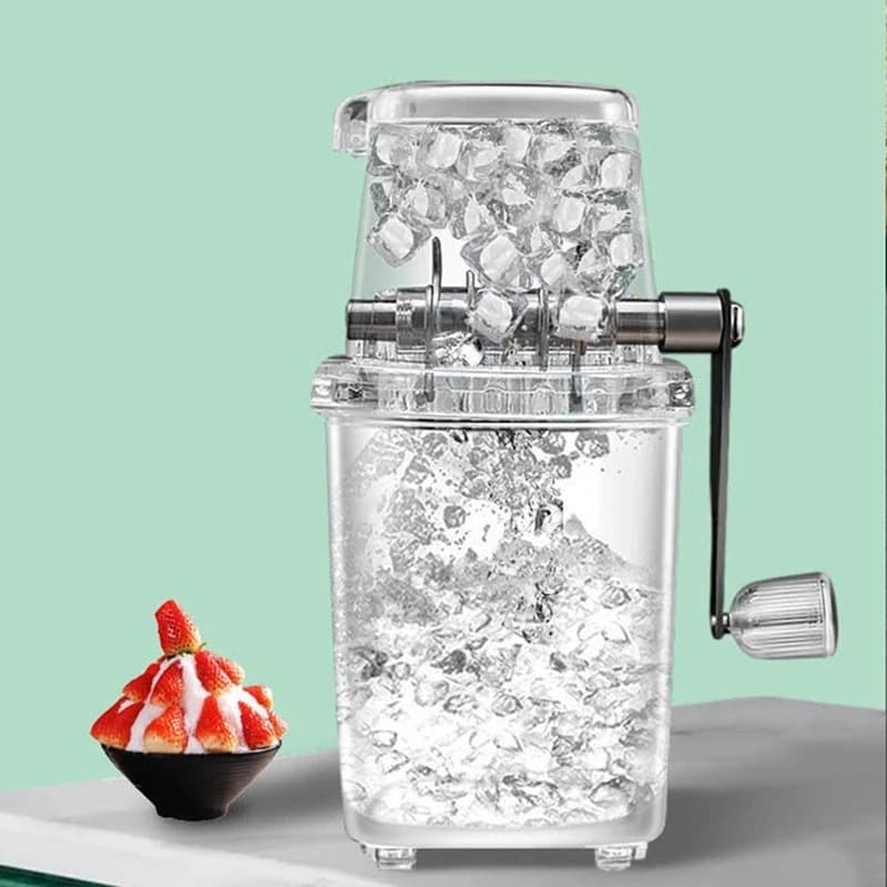 Cross-Border Factory Small Manual Ice Crusher, Ice Breaking Tool for Making Smoothies and Fluffy Ice, Hail Ice Device Wholesale