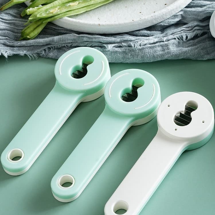 Meizhikou Kitchen Multi-Function Bean Slicer, Chili and Garlic Slicer and Dicer, Creative Kitchen Tool