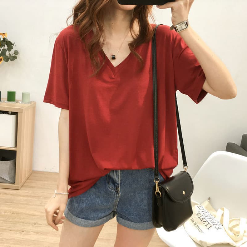 Plus Size Women's Summer T-Shirt, 200-300 lbs, Loose Fit, Versatile Top