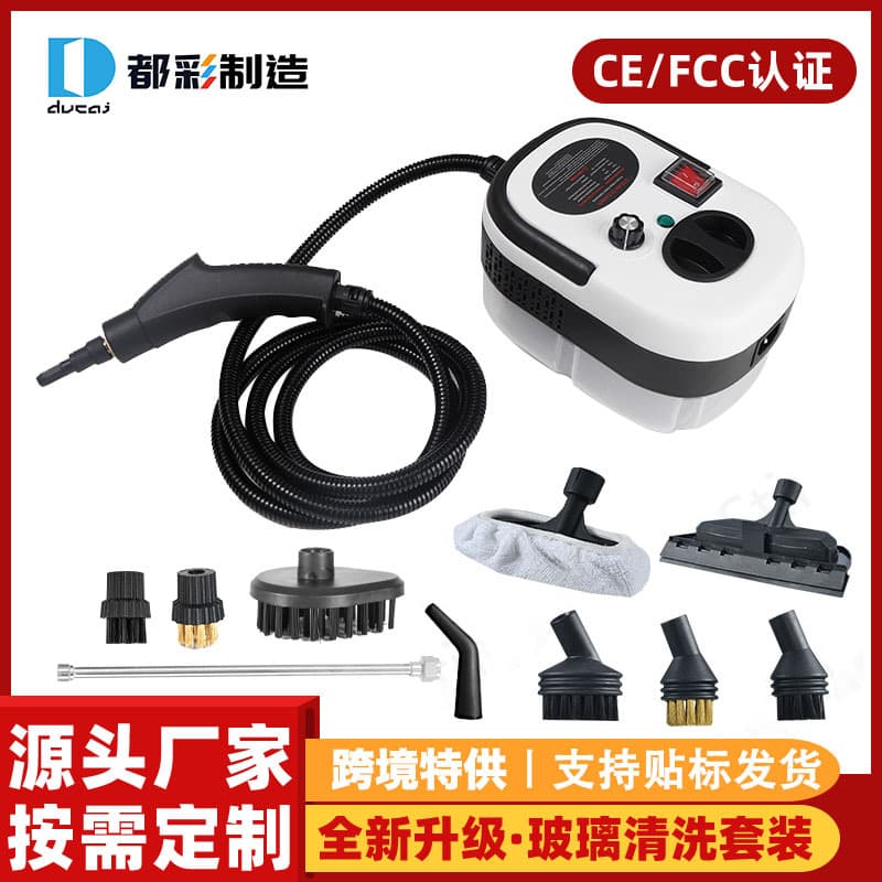 Cross-Border Hot Selling High Temperature High Pressure Steam Cleaning Machine Large Capacity Household Small Cleaner Steam Cleaner Factory