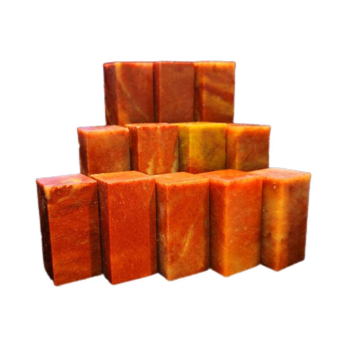 Natural Shoushan stone red stone practice chapter flat head chapter novice leisure chapter gold stone seal carving stone seal material carving seal calligraphy