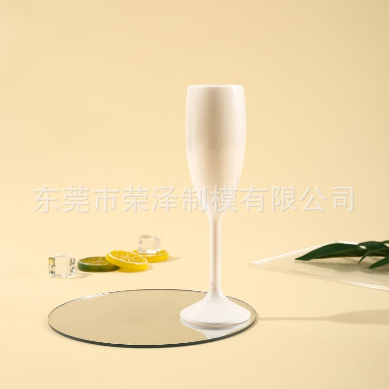 Factory wholesale PS plastic stemware, party acrylic wine glass, durable champagne flute, custom wine glass