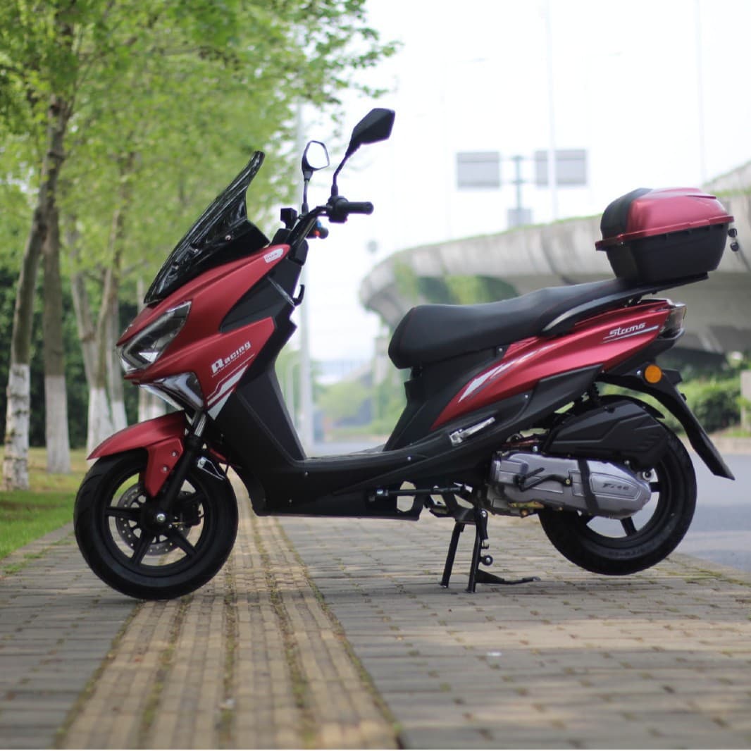 Factory-supplied 150CC Engine National IV EFI Large Scooter, License-eligible Wholesale Saber-tooth Tiger Style Scooter Motorcycle