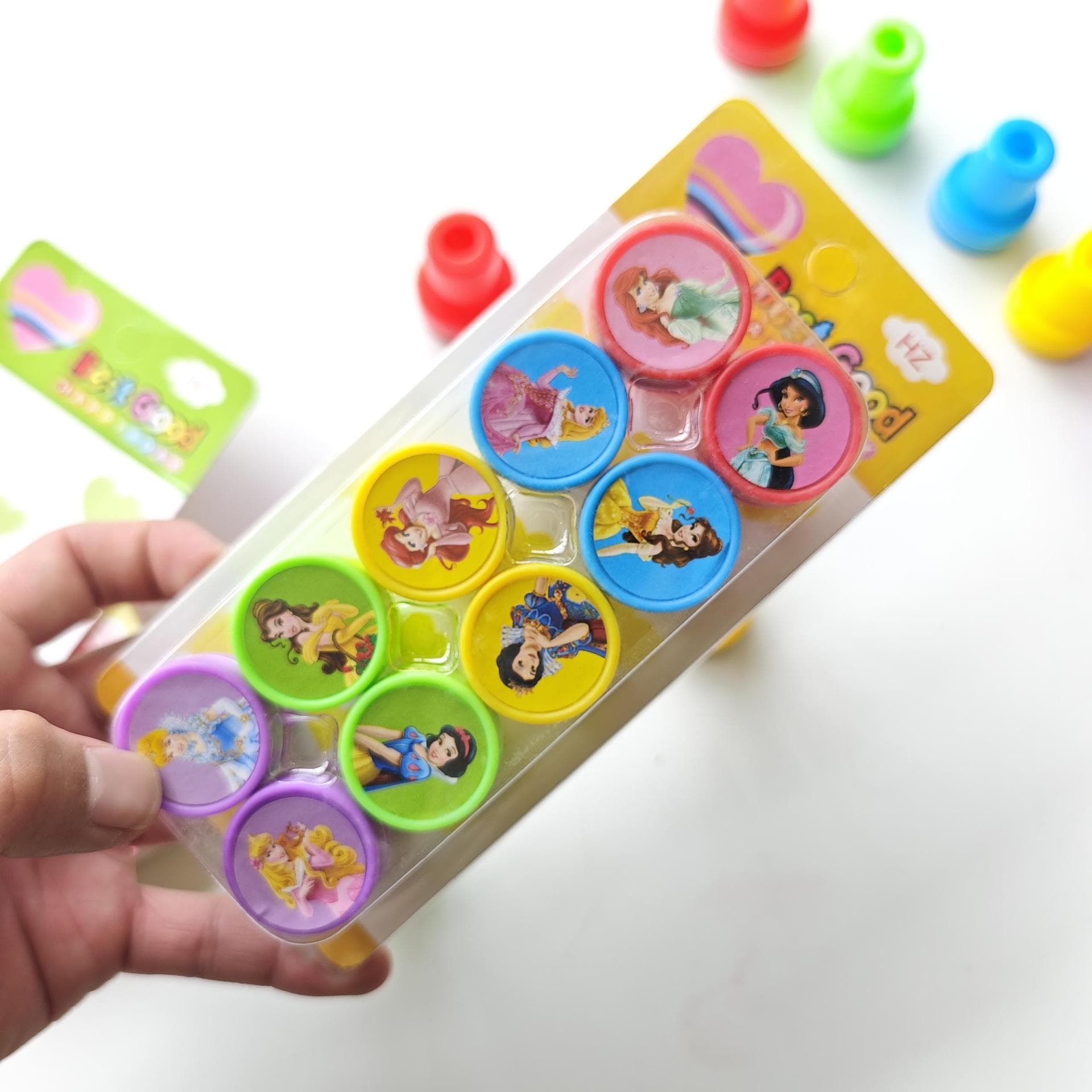 Hot-selling Snow White stationery stamps, 10-piece set for girls' diaries