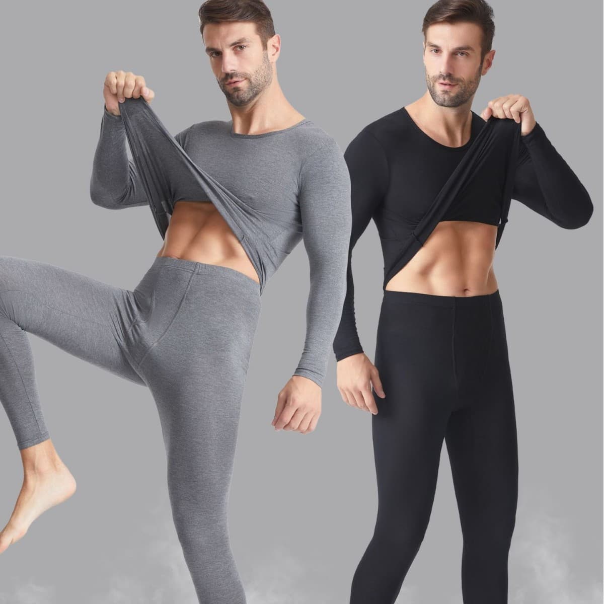 Factory direct sales men's thermal underwear men's thin tops pants autumn clothes autumn pants suit men