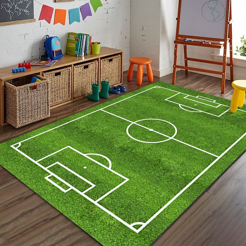 Home Decor Carpet Modern Simple Style Geometric Pattern Design Suitable For Living Room Bedroom Dining Room